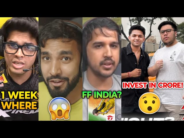 Lokesh & DylandPros INVEST Crore 🤯 AmitBhai FF India 🤩 UG Ayush Shift BGMI 😰 JONATHAN,Ujjwal, Rocky