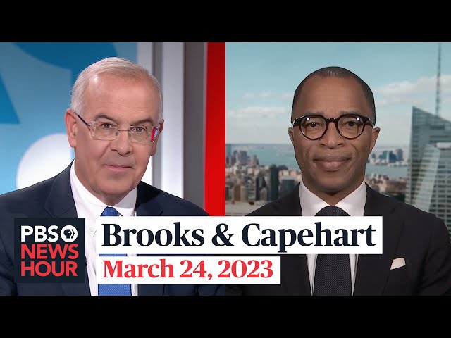 Brooks and Capehart on Trump’s legal woes and parents’ influence in schools