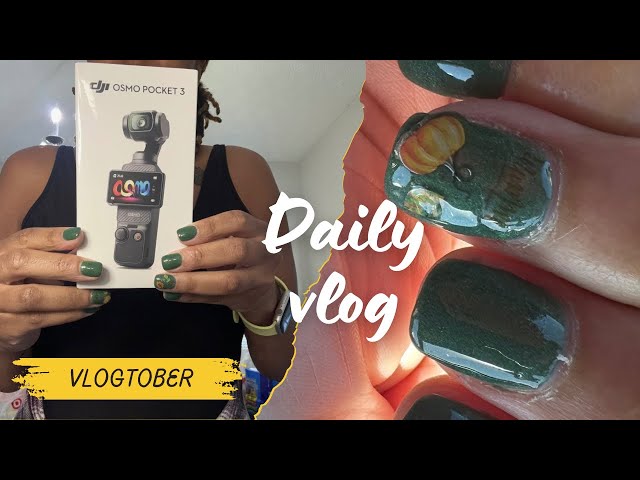 VLOGtober Day 21 🍂| new camera, Target haul, preparing for husband surprise birthday trip