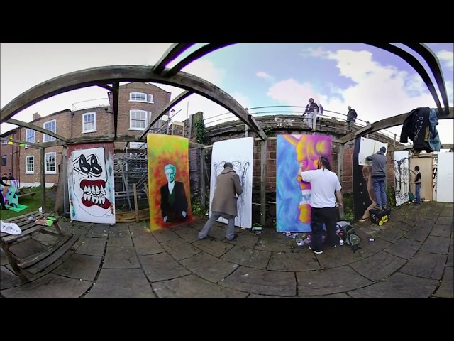 3D Paint Jam Experience at Alexanders Live in Chester, England