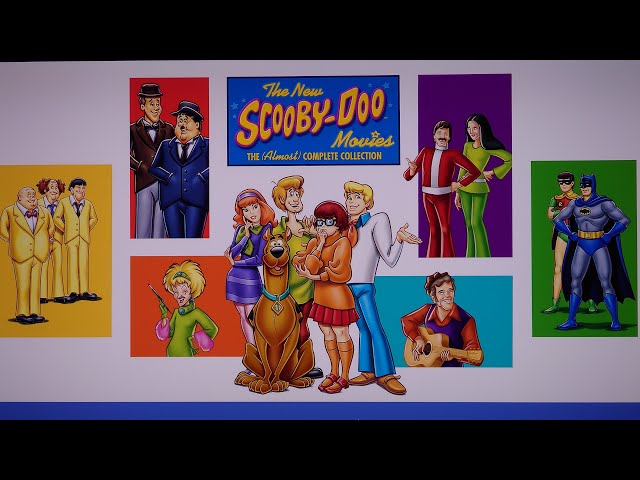 The New SCOOBY-DOO Movies: THE (Almost) COMPLETE COLLECTION - Blu-ray Movie Menu walkthrough