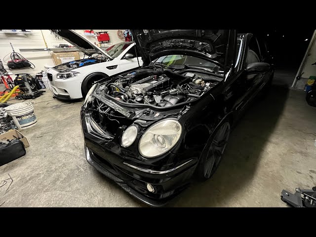 Finding Everything Wrong with my New E55 AMG! ￼- Part 2