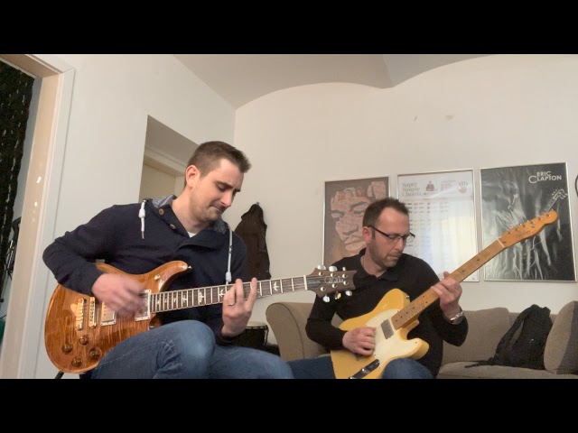 Total improvisation with my great old student, first take!