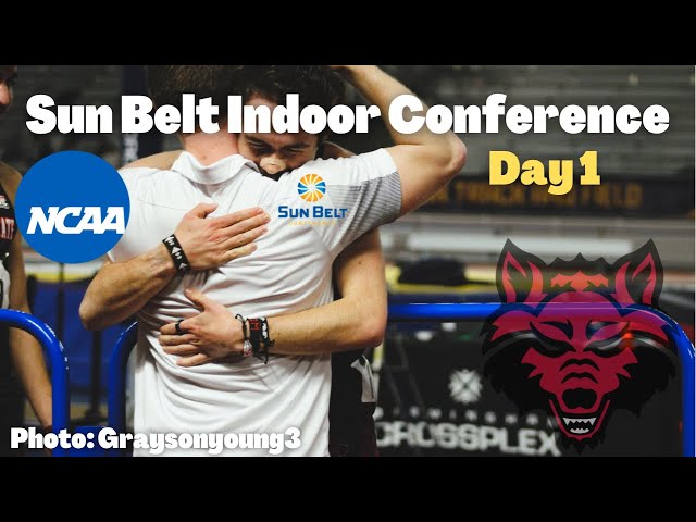 THE SUN BELT IS INSANE!!!  CONFERENCE MEET DAY 1!!!