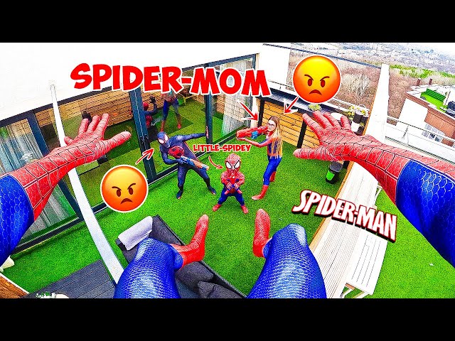 TOP BEST WORLDWIDE PARKOUR POV From SPIDER-MAN vs SPIDER-MOM!!! (Best Of Compilation 1 Hour)