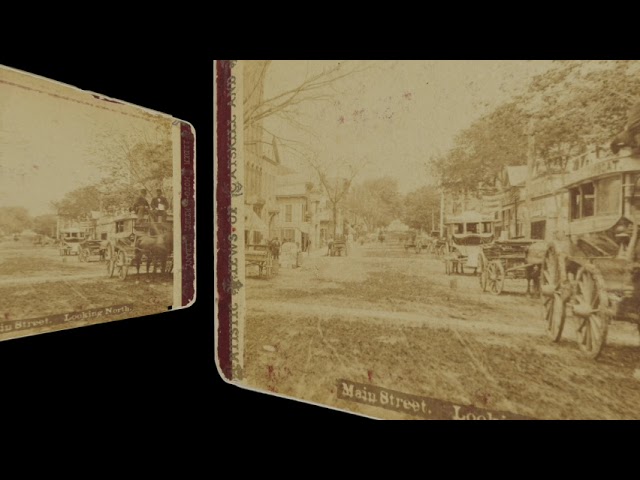 "Main Street", Albany NY ~1880 (VR 3D still-image)