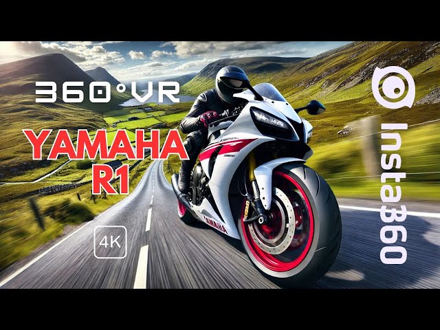 Ultimate 360° Yamaha R1 Ride in Stunning Scotland | Motorcycle VR POV Adventure | Shot on Insta360