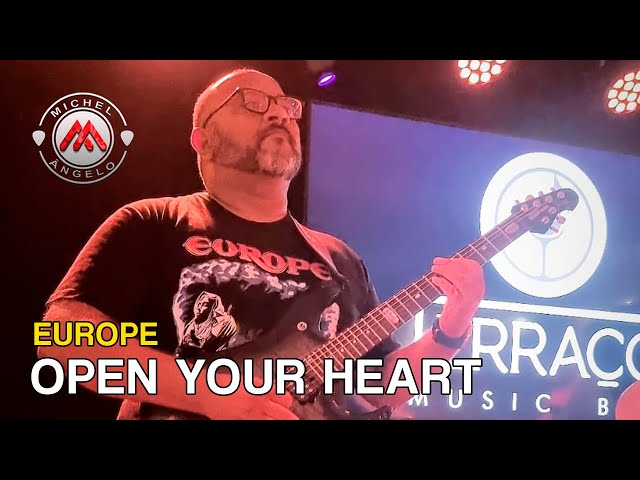 Open your Heart - Europe Cover - Felipe Bruno e banda #guitarra