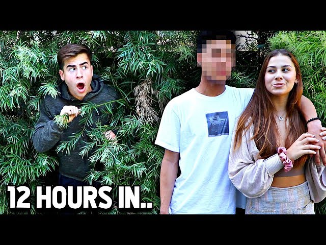 Spying On My Girlfriend For 24 Hours - Challenge