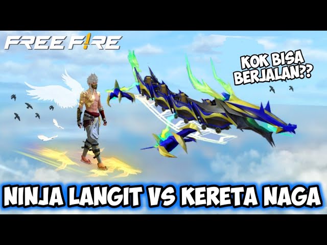 FILM PENDEK FREE FIRE! NINJA BERJALAN DI LANGIT VS KERETA NAGA !