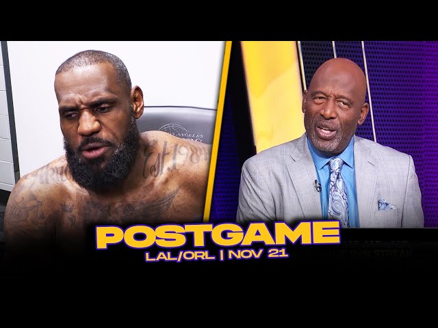 Lakers/Magic Postgame x Analysis: J.Worthy, Bron, AD, Reaves, Redick Reactions | Nov 21, 2024