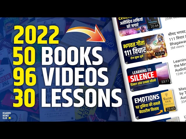 30 Lessons To CHANGE YOUR LIFE in 2023 (Hindi)