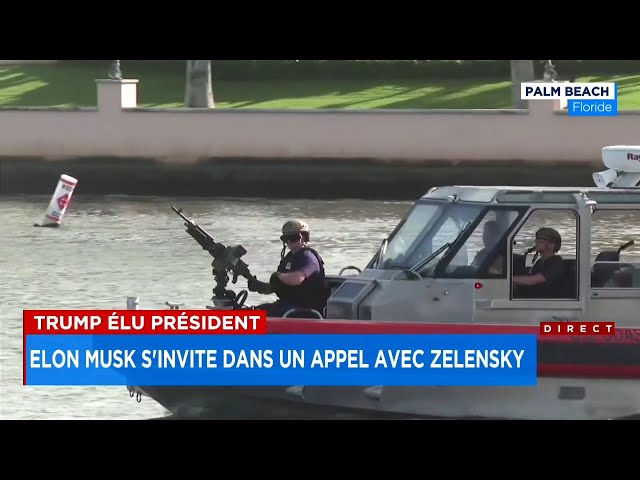 Trump élu président: Elon Musk s'invite dans un appel avec Zelensky