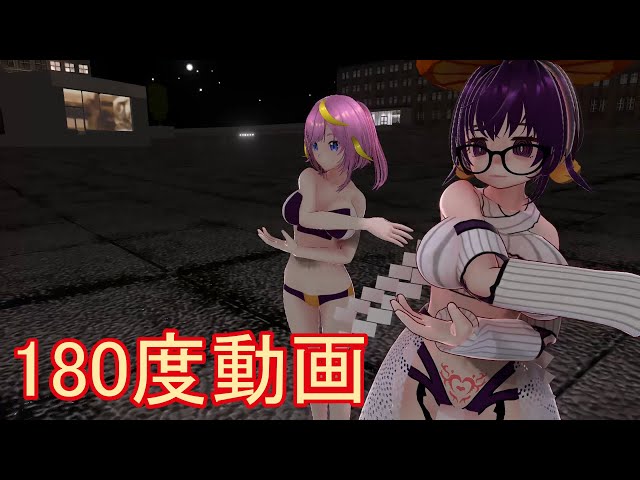 VR180度動画テスト