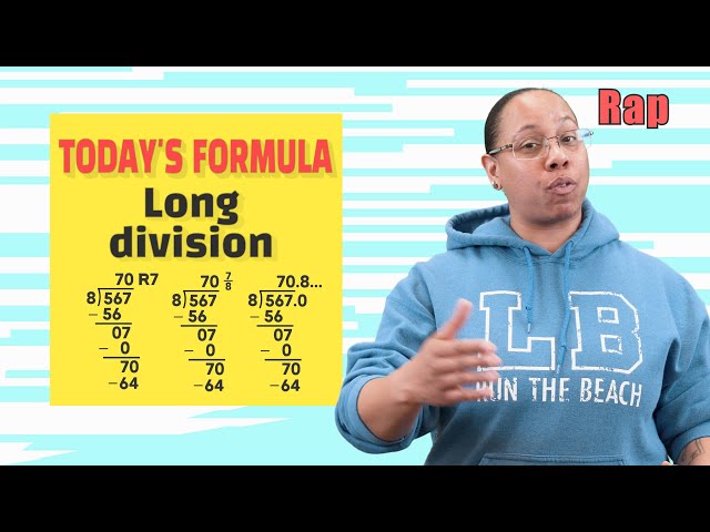 Long division | Rap | Excel Academy