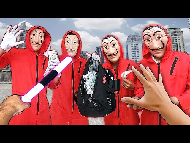 MONEY HEIST vs Parkour Action POV 2021 ( Bella Ciao Remix ) || Phim Parkour : PHI VỤ TRIỆU ĐÔ