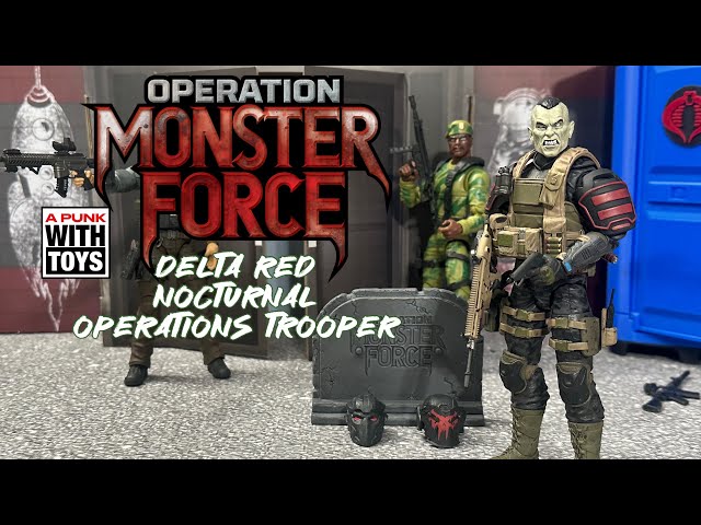 Operation Monster Force Delta Red Nocturnal Operations Trooper Review