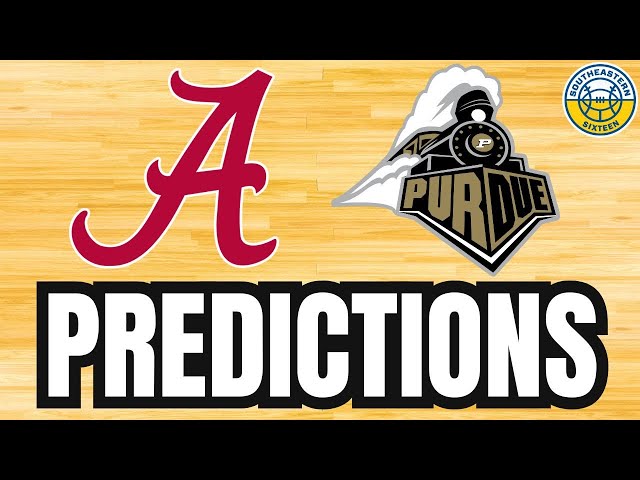 Purdue vs. Alabama PREDICTION | 2024 SEC Basketball Predictions