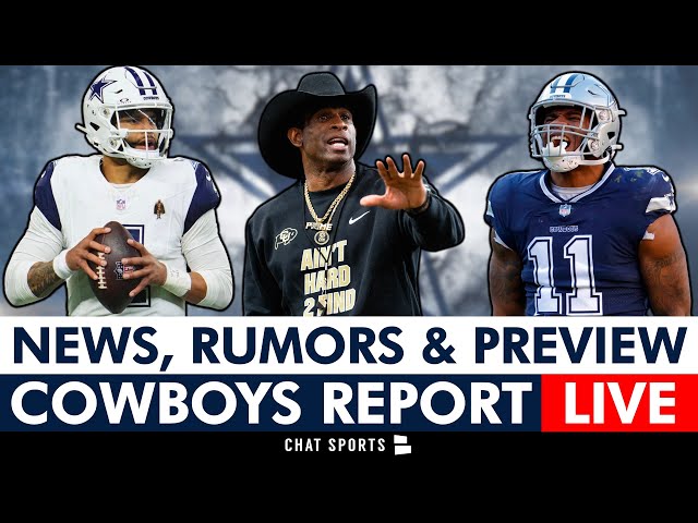 Cowboys Rumors LIVE On Dak Prescott, Deion Sanders, Micah Parsons Trade + Commanders Preview