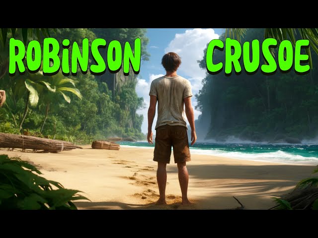 Robinson Crusoe | children's fairy tales| Learning English | A bedtime story