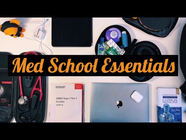 WHAT'S IN MY BAG? Med School Edition | KharmaMedic