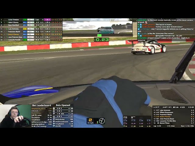 iRacing Porsche Cup at Nurburgring Grand Prix Strecke