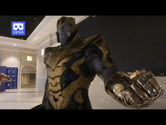 3D 180VR 4K Mavel Universe Thanos