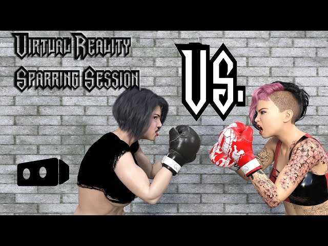 Virtual Reality Sparring Session - 4 Rounds 360 Boxing Concept