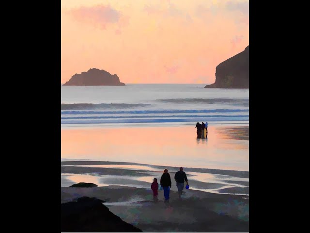 Polzeath beach community Webcam