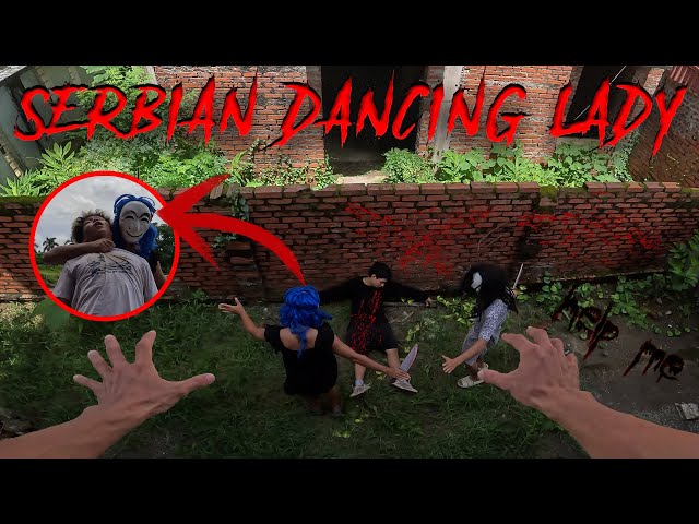 SERBIAN DANCING LADY REAL LIFE ESCAPE 20.0 | Horror Parkour Pov Short | Bubbles 3Run