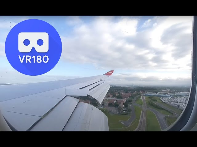 VR180 Landing Manchester boeing 747 -short version-