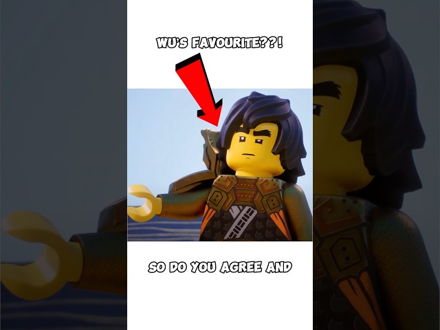 Who Master Wu’s Favourite Student In Ninjago?|#ninjago #legoninjago #ninjagowu #ninjagocole #shorts