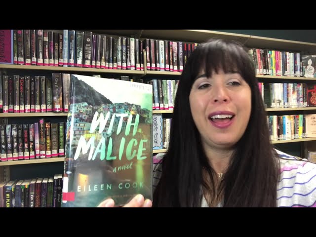 Young Adult Book Talk #7 -- With Malice by Eileen Cook -- Newport Public Library, Oregon