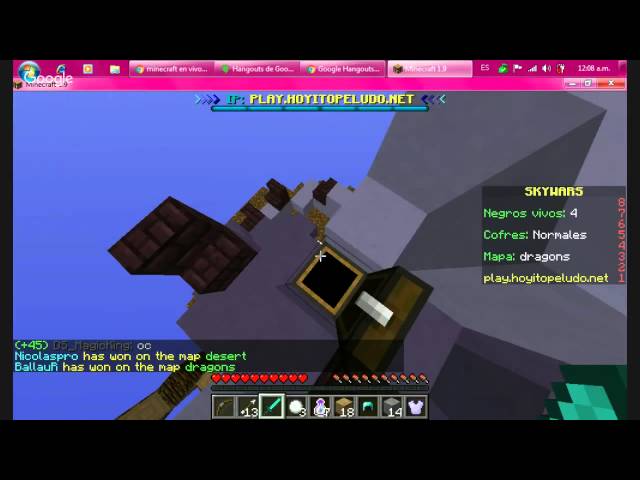 minecraft en vivo muitarde