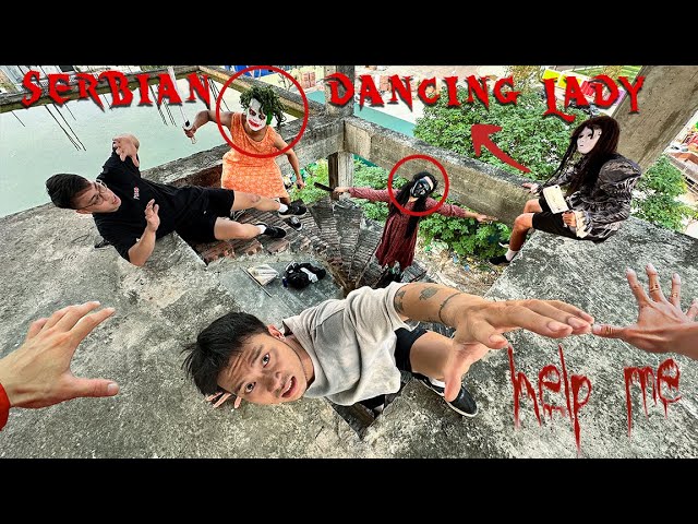 Parkour vs SERBIAN DANCING LADY ESCAPE 14 | Epic Parkour POV HORROR Movie Chase