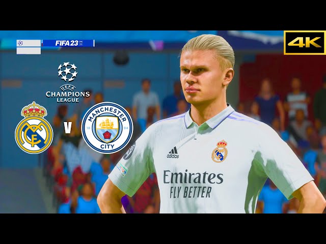 Haaland at Real Madrid - REAL MADRID vs. MANCHESTER CITY - UEFA Champions League Final - FIFA 23