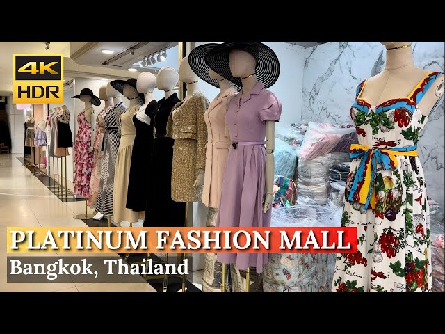 [BANGKOK] Platinum Fashion Mall "The Best Wholesales Fashion Hub of ASEAN"| Thailand [4K HDR]