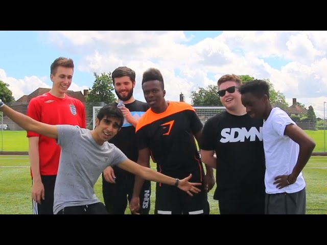 SIDEMEN BLINDFOLDED CROSSBAR CHALLENGE