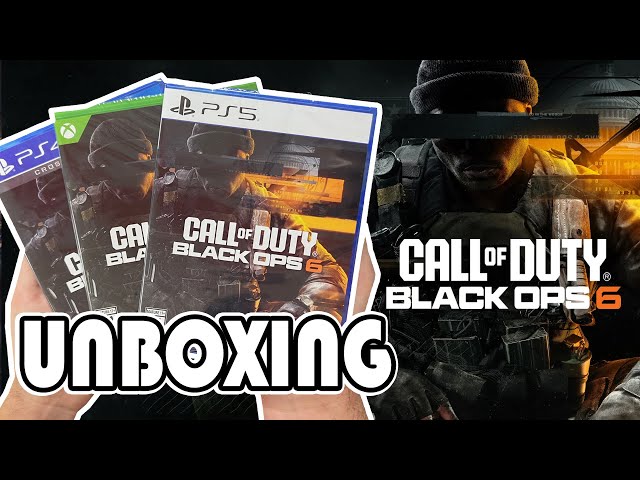 Call of Duty Black Ops 6 (PS4/PS5/Xbox One/XSX) Unboxing