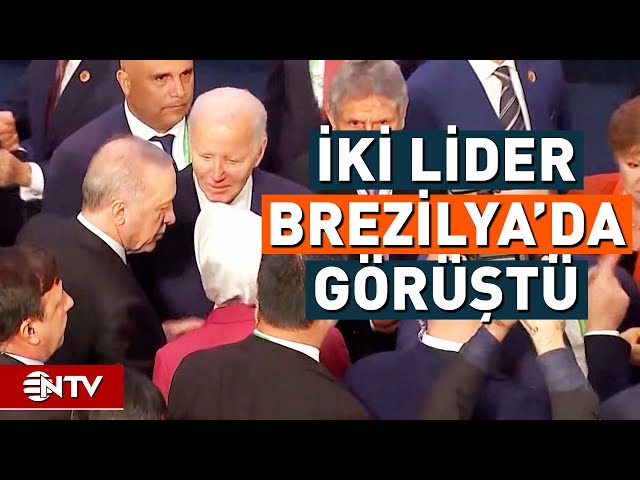 Erdoğan, ABD Başkanı Joe Biden ile Bir Araya Geldi | NTV