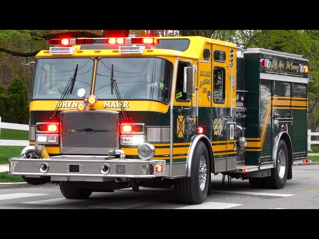 Fire Trucks Responding Compilation #33 - Apparatus Of A Different Color Part 2