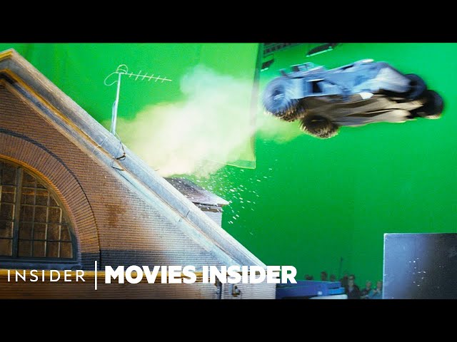 How Batman Movies Pulled Off 6 Batmobile & Batwing Stunts | Movies Insider | Insider