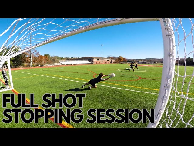 FULL Goalkeeper Shot Stopping Session | High School Academy GK's