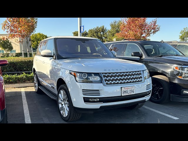 2016 Land Rover Range Rover Supercharged Horn