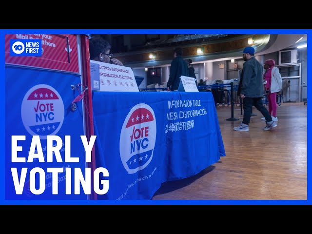 What Early Voting Numbers Tell Us About The American Election | 10 News First