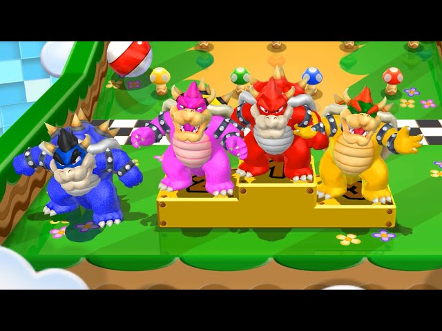 Mario Party 9 Minigames - Bowser Party (Master CPU)