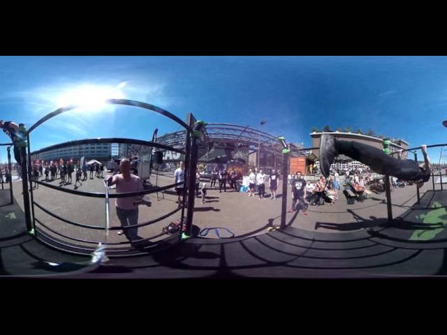 360 degree Calisthenics & Streetworkout Demonstration Eindhoven II