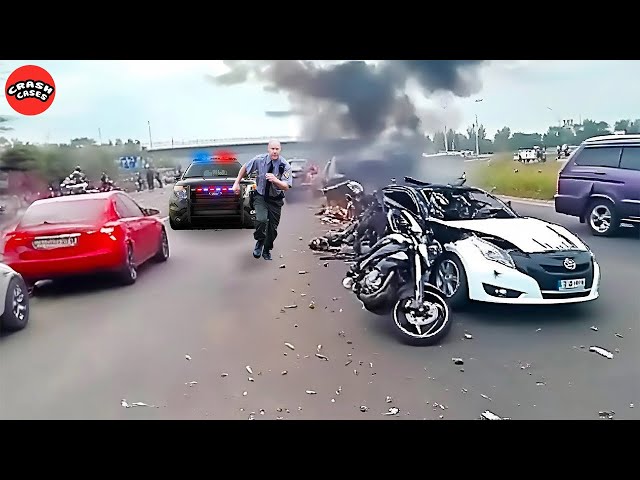 55 Shocking Moments Of Idiots In Cars Got Instant Karma | Police Chases Caught on Dashcam