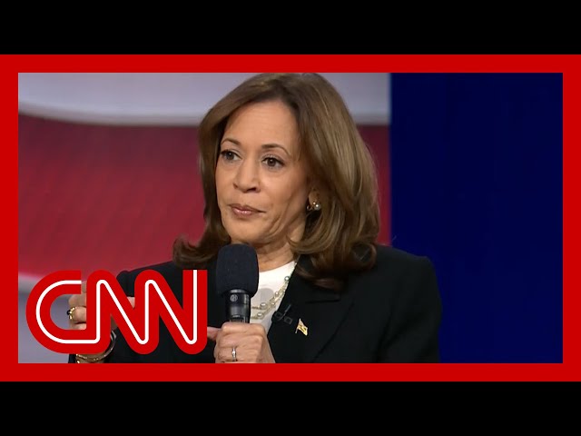 Harris says she believes Trump is a fascist: Part 1 of Kamala Harris' Town Hall