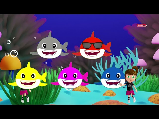 Tiny Ocean Tunes: Adventures with Baby Shark Junior || Baby Shark's Rhymes Bubble and Beats #kids